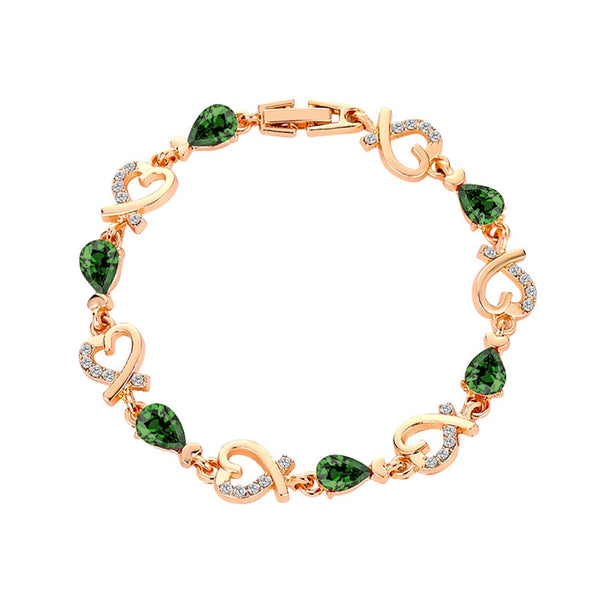 Crystal Heart Bracelet - Bracelet - Altanze