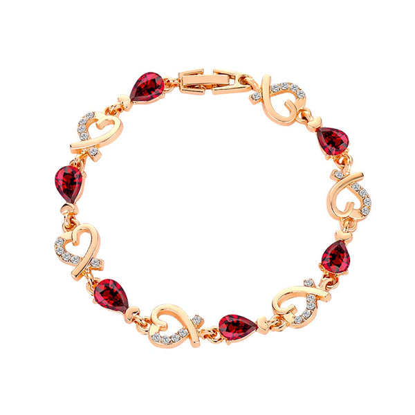 Crystal Heart Bracelet - Bracelet - Altanze