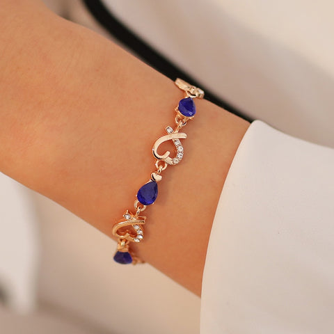 Crystal Heart Bracelet - Bracelet - Altanze