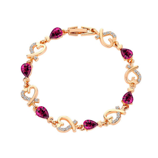 Crystal Heart Bracelet - Bracelet - Altanze