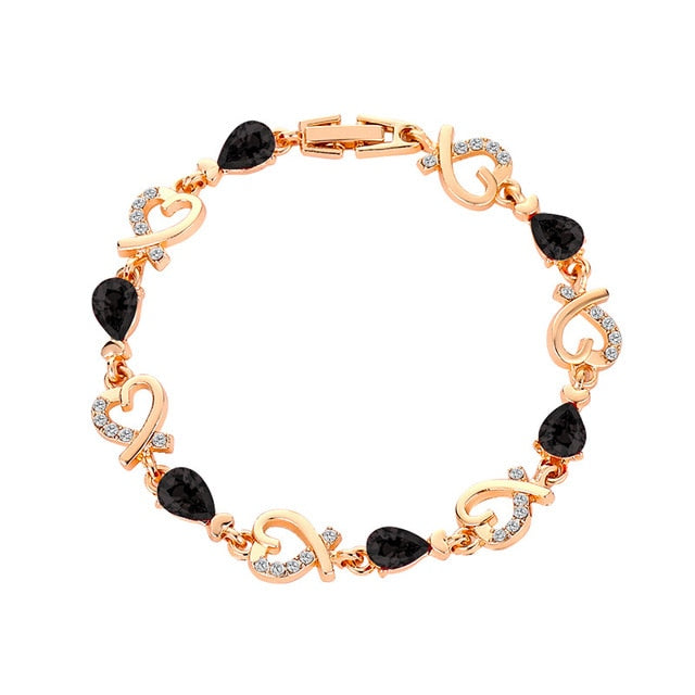 Crystal Heart Bracelet - Bracelet - Altanze