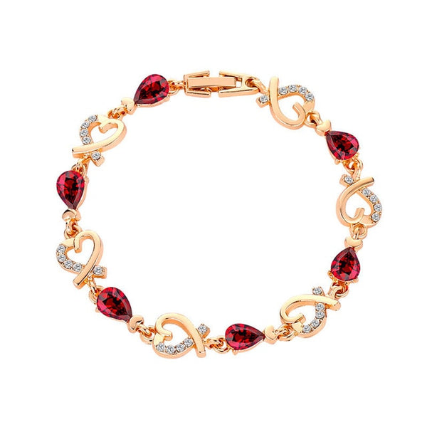 Crystal Heart Bracelet - Bracelet - Altanze