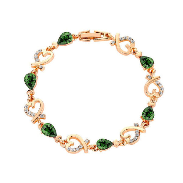 Crystal Heart Bracelet - Bracelet - Altanze