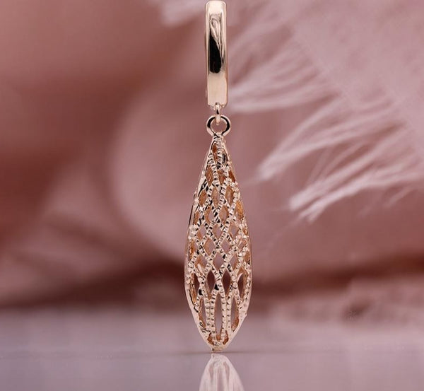 Luxury Hollow Long Earrings - Earrings - Altanze