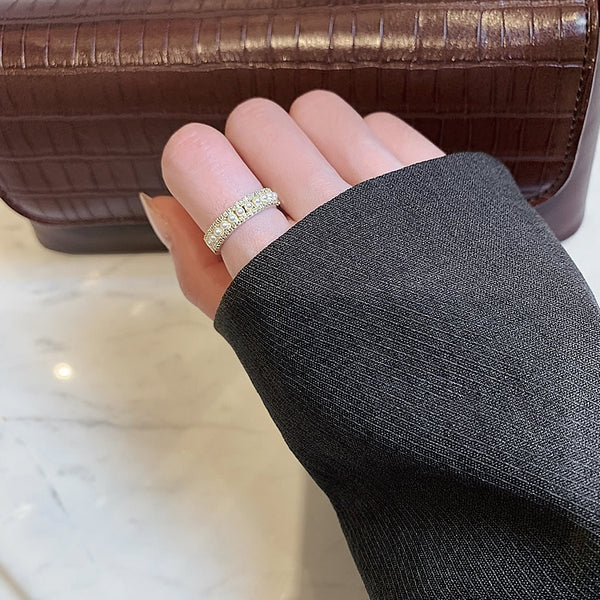 Pearl Girlfriends Gift Ring - Rings - Altanze