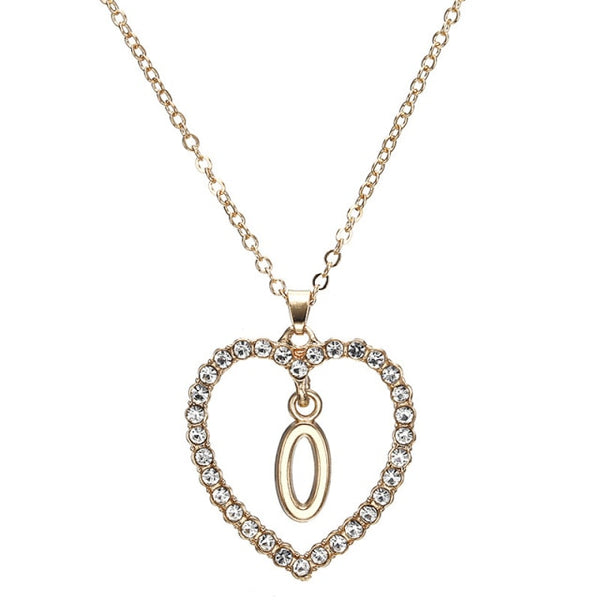 Initial Heart Necklace - Necklace - Altanze