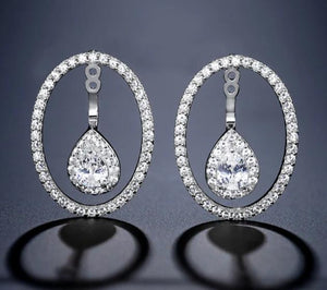 Round Water Drop Earrings - Earrings - Altanze