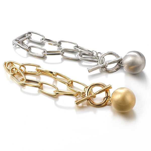 Ball Link Chain Bracelet - Bracelet - Altanze