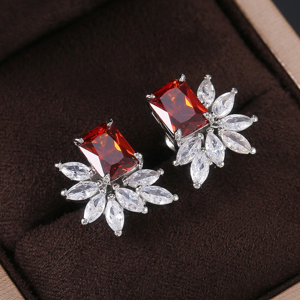 Marquise Square Earrings - Earrings - Altanze