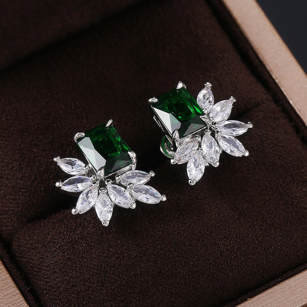 Marquise Square Earrings - Earrings - Altanze
