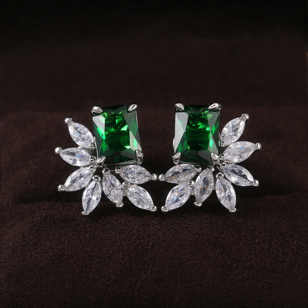 Marquise Square Earrings - Earrings - Altanze