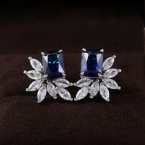 Marquise Square Earrings - Earrings - Altanze