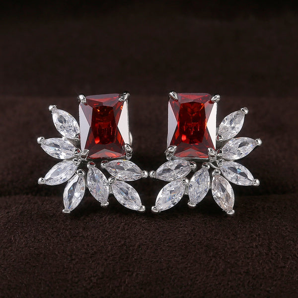 Marquise Square Earrings - Earrings - Altanze