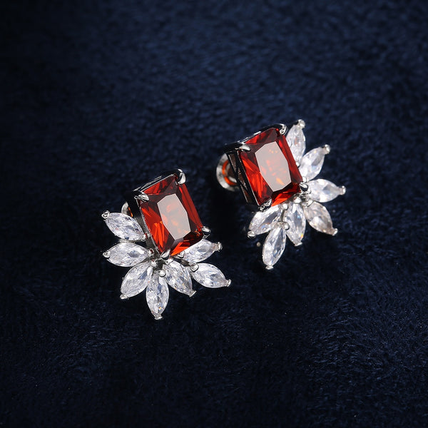 Marquise Square Earrings - Earrings - Altanze