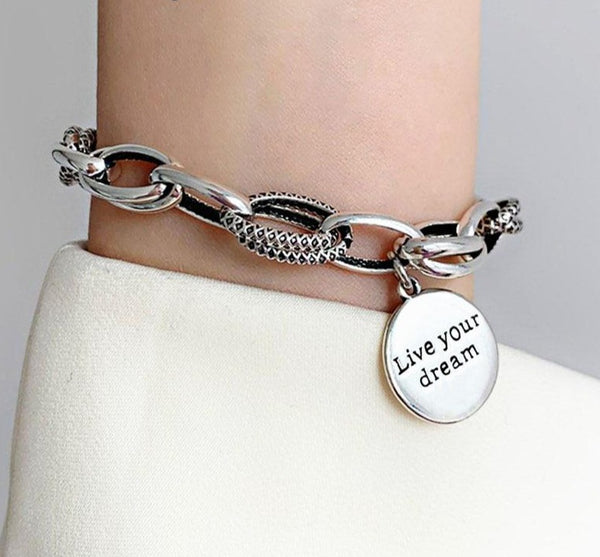 Live Your Dream Charm Bracelet - Bracelet - Altanze