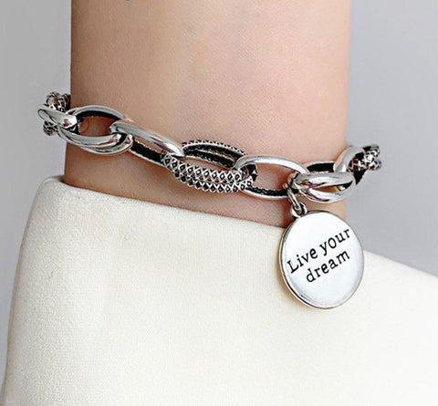 Live Your Dream Charm Bracelet - Bracelet - Altanze