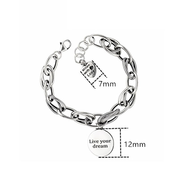 Live Your Dream Charm Bracelet - Bracelet - Altanze