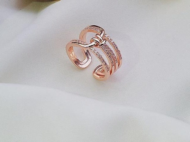 Love Knot Promise Ring - Rings - Altanze