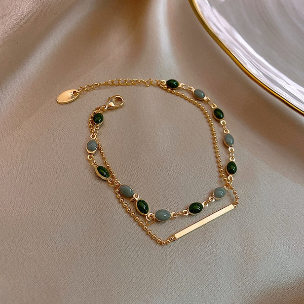 Layered Bar Bracelet - Bracelet - Altanze