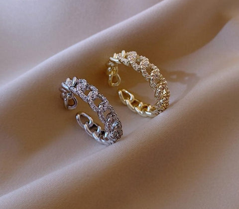 Luxury Zircon Twist Design Ring - Ring - Altanze