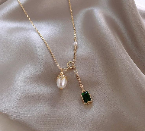 Short Baroque Necklace - Necklace - Altanze