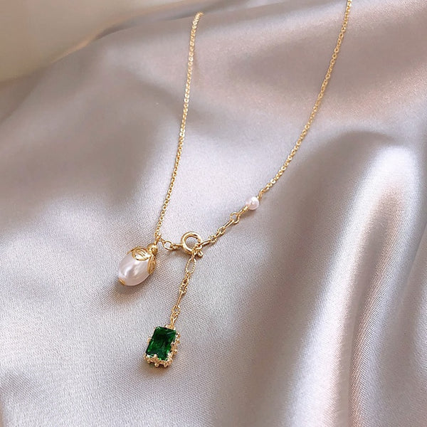 Short Baroque Necklace - Necklace - Altanze