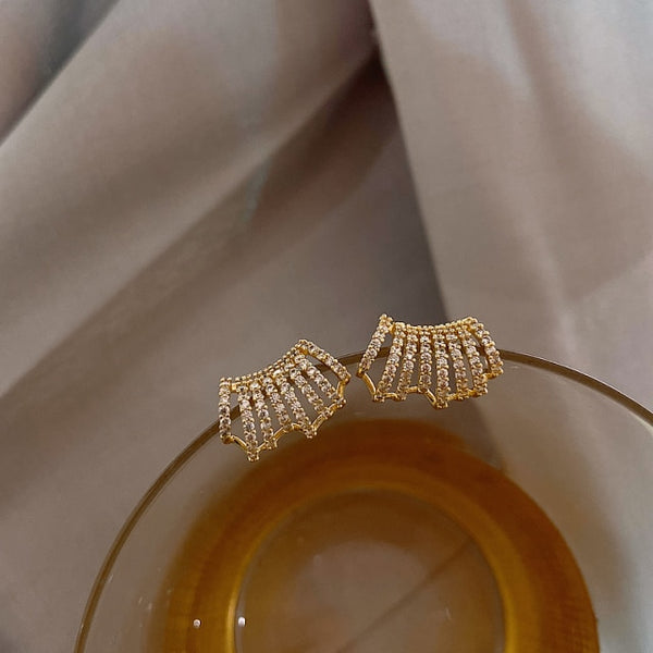 Luxury Wide Small Earrings - Earrings - Altanze