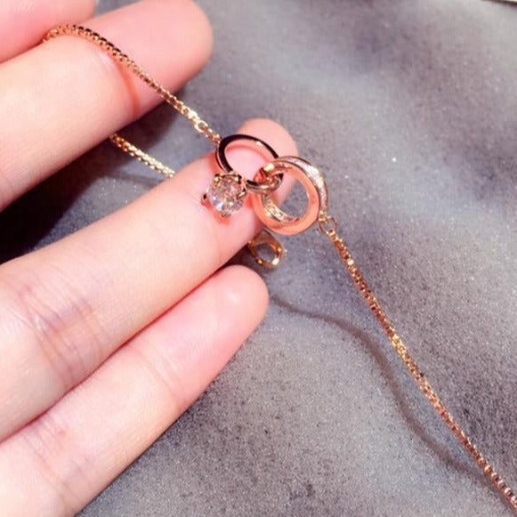 Ring Charm Buckle Bracelet - Bracelet - Altanze