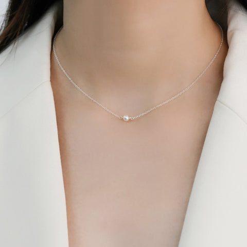 Natural Freshwater Pearl Choker - Necklace - Altanze