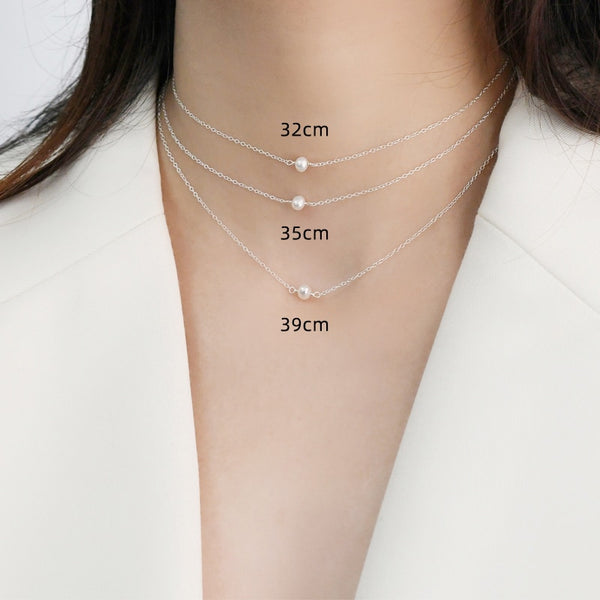Natural Freshwater Pearl Choker - Necklace - Altanze