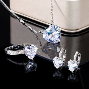Luxury Heart Set - Jewelry Sets - Altanze