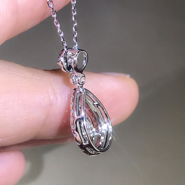 Luxury Tear Drop Necklace - Necklaces - Altanze