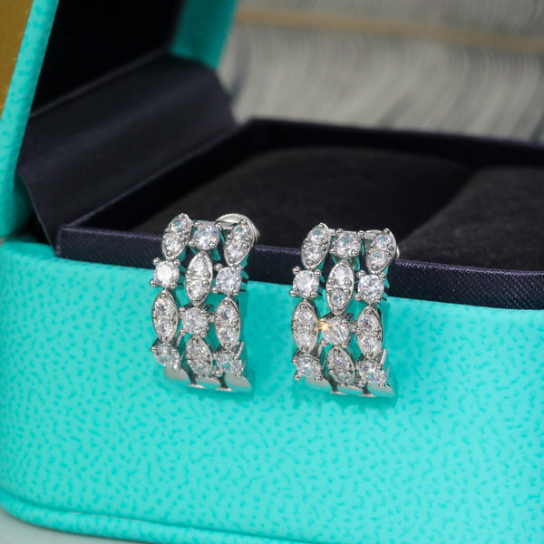 Row Hoop Earrings - Earrings - Altanze