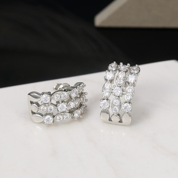 Row Hoop Earrings - Earrings - Altanze