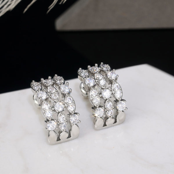 Row Hoop Earrings - Earrings - Altanze