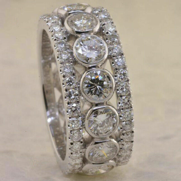 Round Crystal Ring - Rings - Altanze