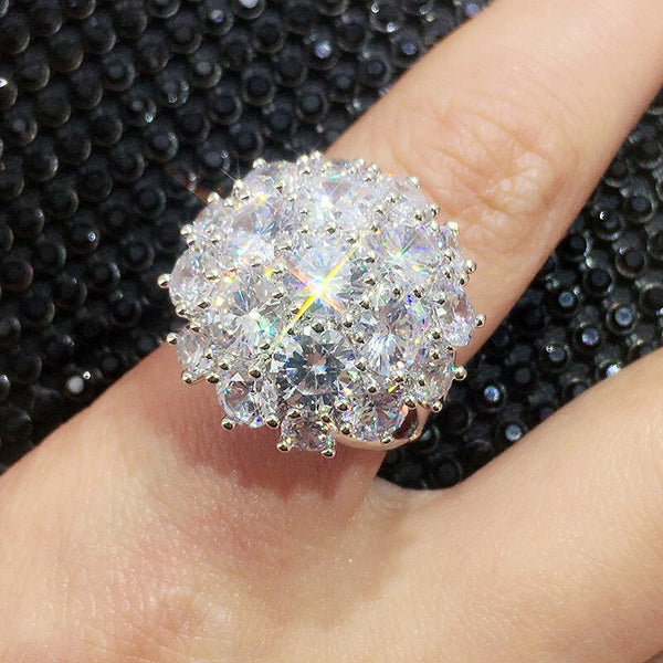 Round Flower Ring - Rings - Altanze